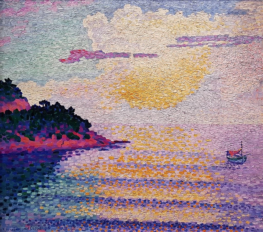 Tramonto sul mare, 1896